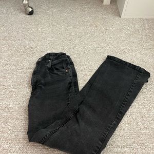 Cotton on black bell bottoms